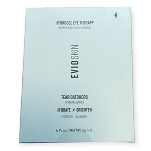 Evio Skin Women's Tear Catchers Hydrogel Hydrate & Brighten Eye Therapy OS NWT